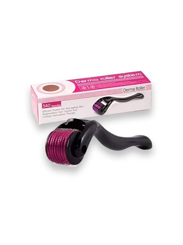 Dermaroller 0.5 mm - Microneedling para barba y crecimiento facial