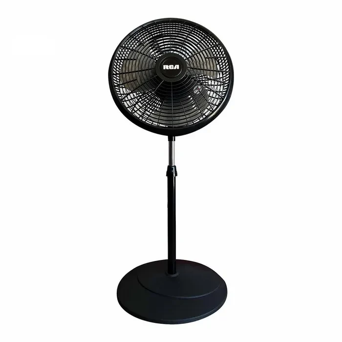 Ventilador de Pedestal - Ajustable - 3 Velocidades - Flujo de Aire Potente