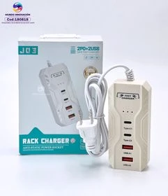 Regleta J02/J03/2 Tipo C/2 Tipo USB