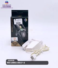 Mouse Inalámbrico LK Móvil OP 40