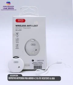 Dispositivo Antiperdida para Android 4.2 XO-LP01 RESISTENTE AL AGUA