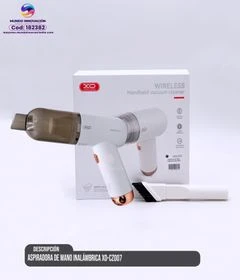 Aspiradora de mano inalámbrica XO-CZ007