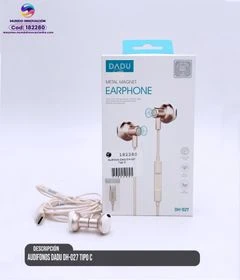 Audífonos DADU DH 02 7 Tipo C