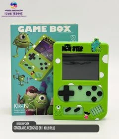 Consola de Juegos 500 en 1 Kr-J9 Plus