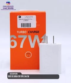 Base de Carga 67W Tipo C M-67W