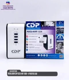 Regulador CDP R2CU-AVR  1008 + 4 Puertos USB