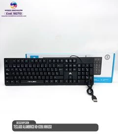 Teclado Alámbrico KB-039U Mikuso