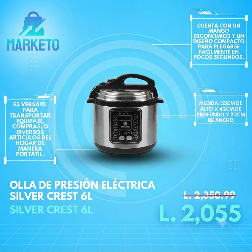OLLA DE PRESIÓN ELÉCTRICA