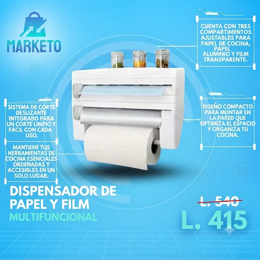 DISPENSADOR DE PAPEL