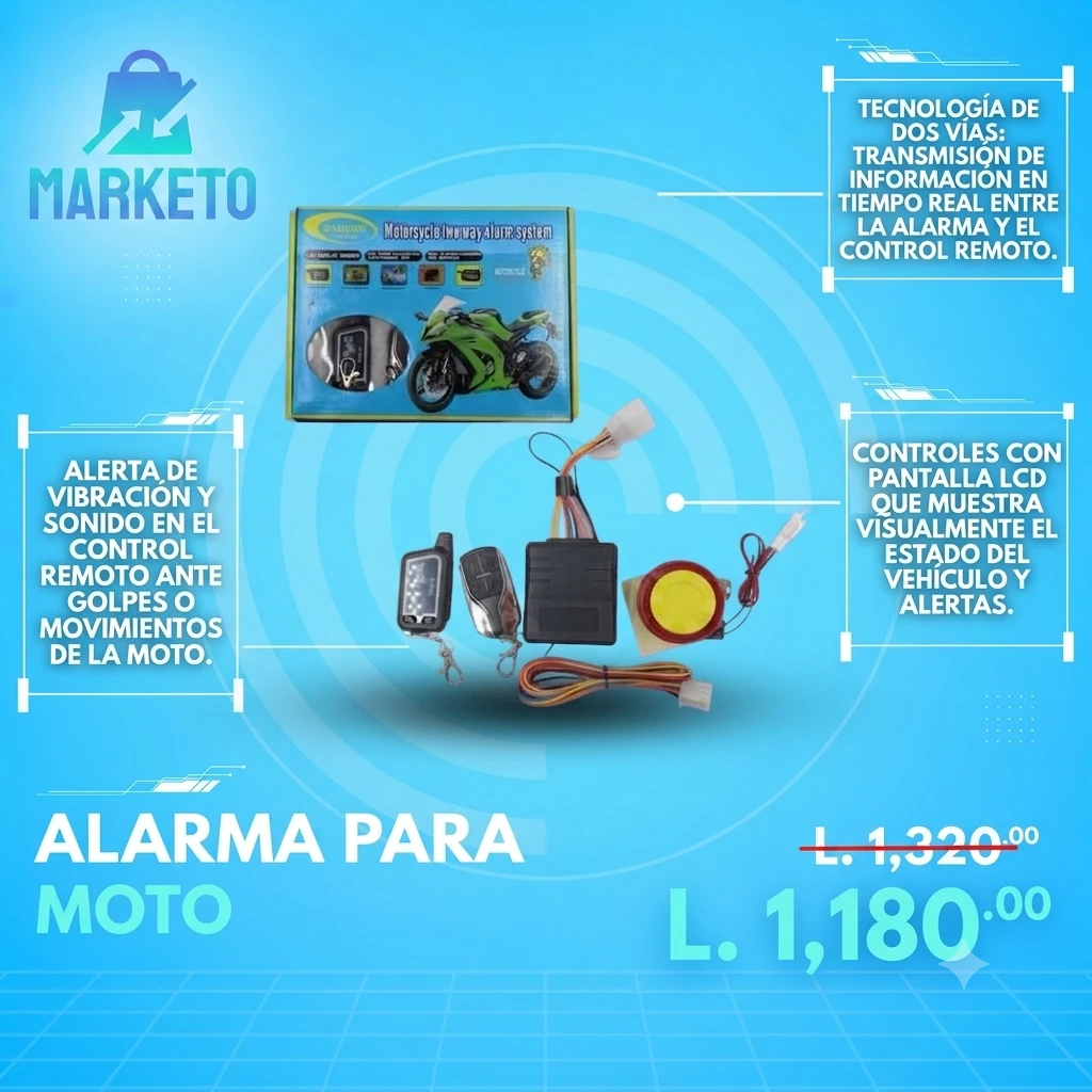 ALARMA PARA MOTO