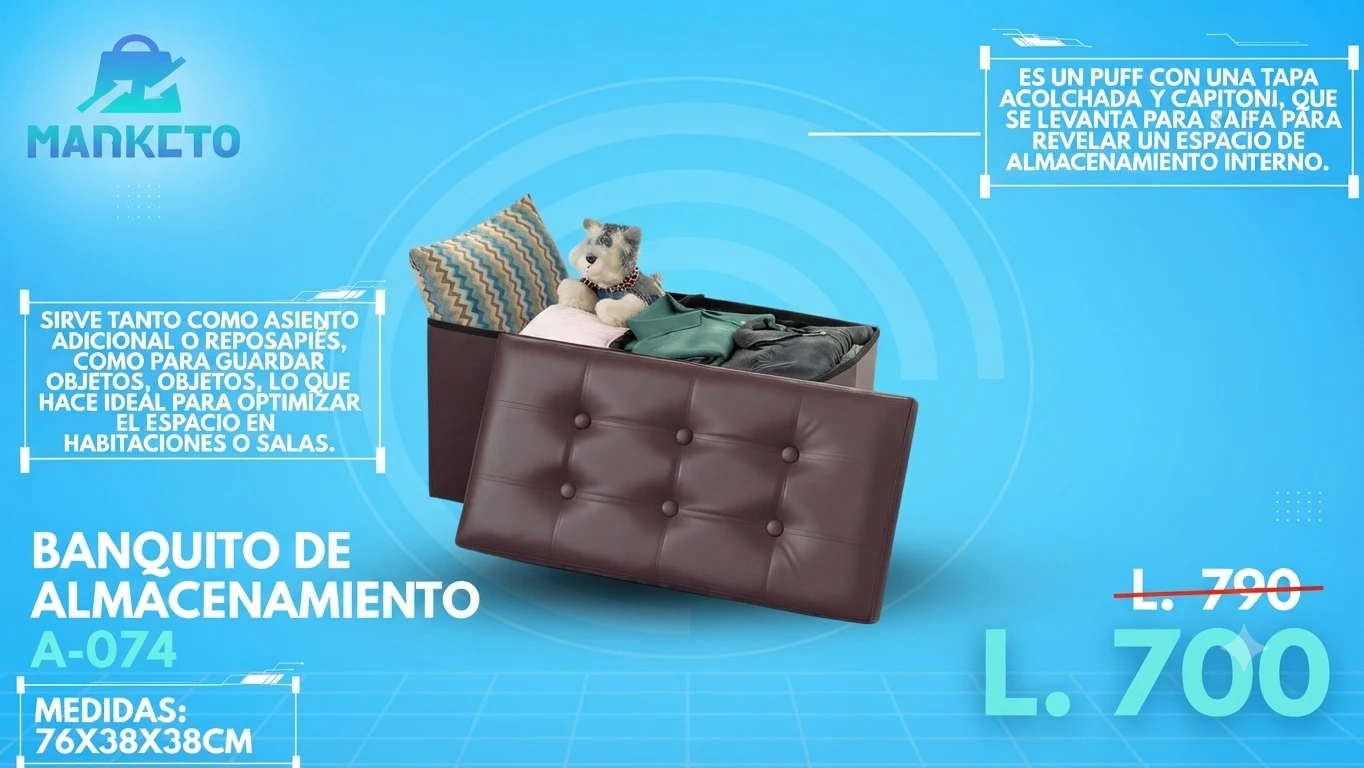 BANQUITO DE ALMACENAMIENTO