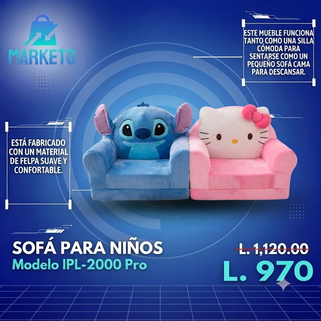 SOFÁ PARA NIÑOS