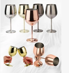 COPAS DE VIDRIO 4 COLORES