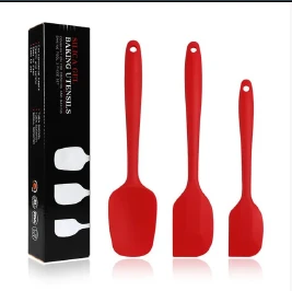 SILICA GEL BAING UTENSILS SET DE UTENCILIOS DE SILICONE 3 PIEZAS