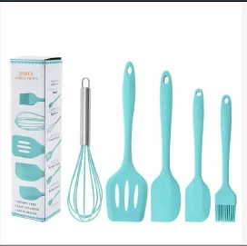 EASY BAKING SET DE UTENCILIOS DE SILICONE 5 PIEZAS