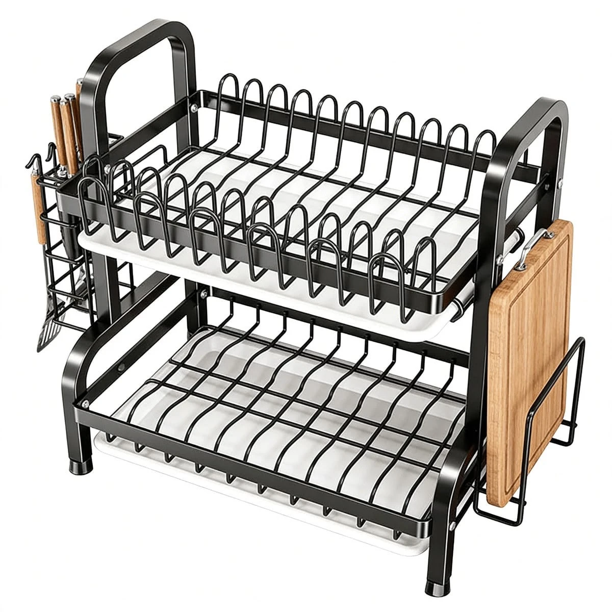ORGANIZADOR DE PLATOS DE METAL