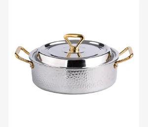 OLLA DE LUJO SX-8626 SILVER 26*8.5CM