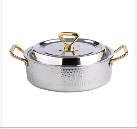 OLLA DE LUJO 5620 SILVER20*7CM