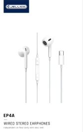STEREO EARPHONES 120CM EP4A TYPE-C