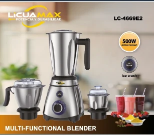 LICUADOR 3 EN 1 LICUAMAX 500W 60H 110V