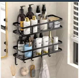 ORGANIZADOR DE BAÑO DE METAL