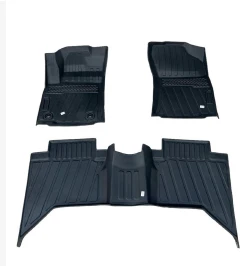 ALFOMBRAS TPE DE GOMA PARA HILUX DOBLE CABINA