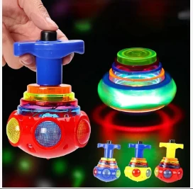 JUGUETE TROMPO GIRATORIO CON LUZ
