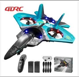 JUGUETE AVION CON CONTROL REMOTO V17, GIRO DE 360 GRADOS