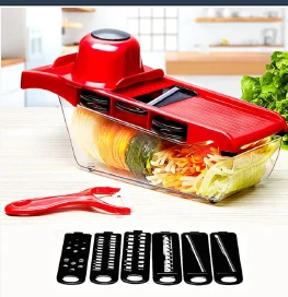 CORTADOR MULTIFUNCIONAL 6 EN 1 PARA CORTAR VEGETALES
