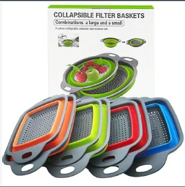 COLADORES DE SILICONE FLEXIBLES CUADRADOS Y REDONDOS