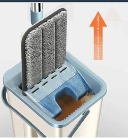 TRAPEADOR DE MICROFIBRA LAVABLE CON MANGO DE ALUMINIO
