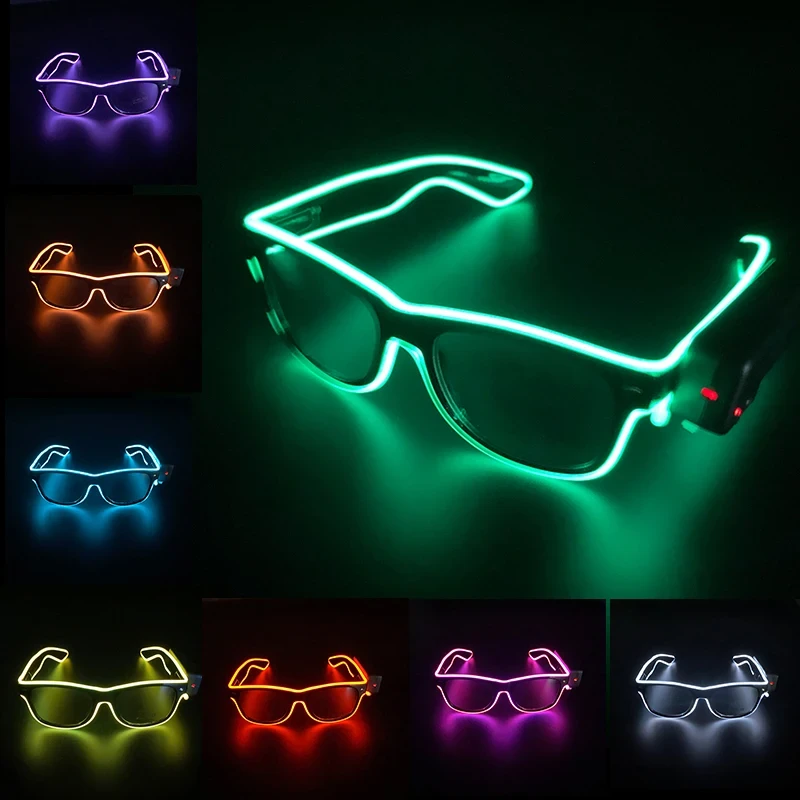 LENTES CON LUZ LED PARA EVENTOS ESPECIALES