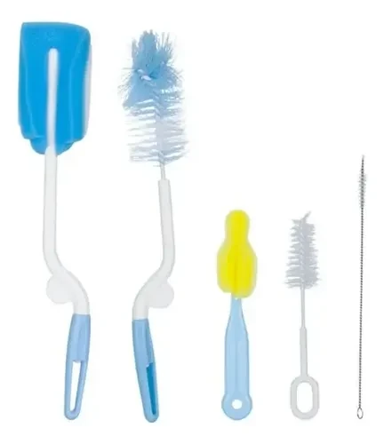 SET DE CEPILLOS DE 5 PIEZAS DE PLASTICO