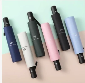 PARAGUA PLEGABLE UV PARA LLUVIA CON ESTAMPADO
