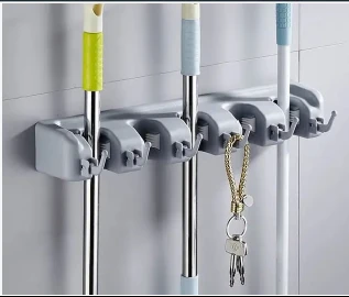 ORGANIZADOR DE TRAPEADORES Y LLAVES PARA PARED