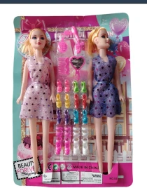 JUEGO DE 2 MUÑECAS FASHION