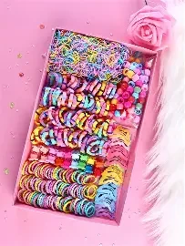 3,359.00 COLAS PARA CABELLO DE NIÑA EN CAJA CUADRADA DE 36 PIEZAS