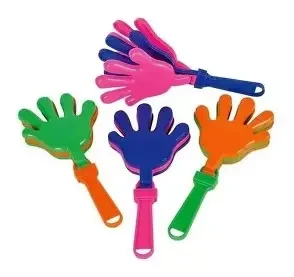 JUGUETE MANITOS QUE APLAUDEN DE PLASTICO