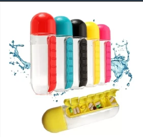 TERMO PASTILLERO DE PLASTICO VARIEDAD DE COLORES